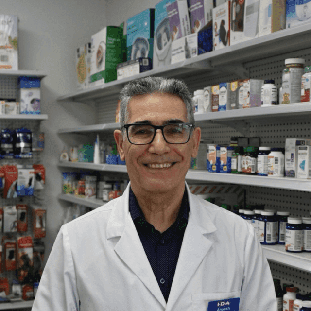 Pharmacist Anoosh