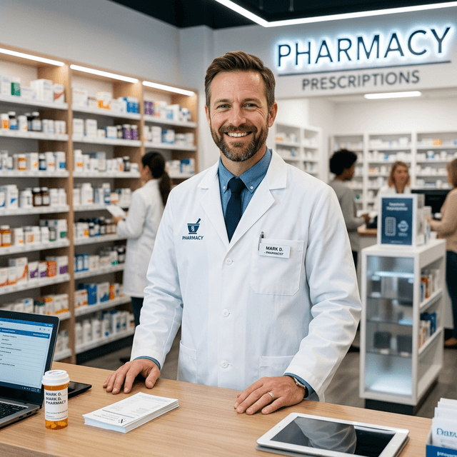 Pharmacist Anoosh
